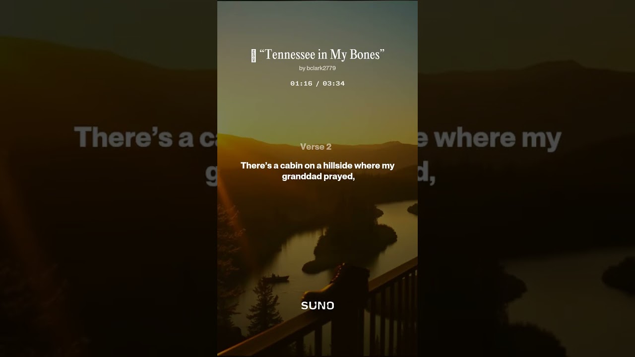 🎵 “Tennessee in My Bones”