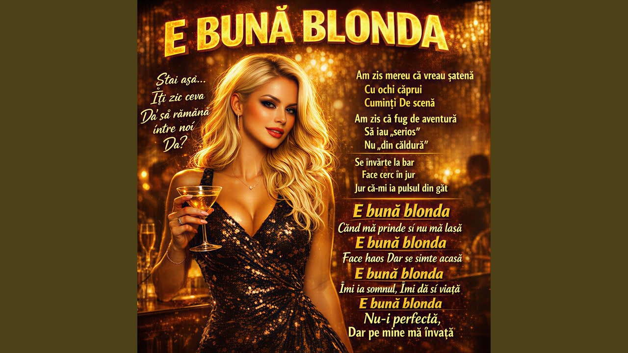 E bună blonda