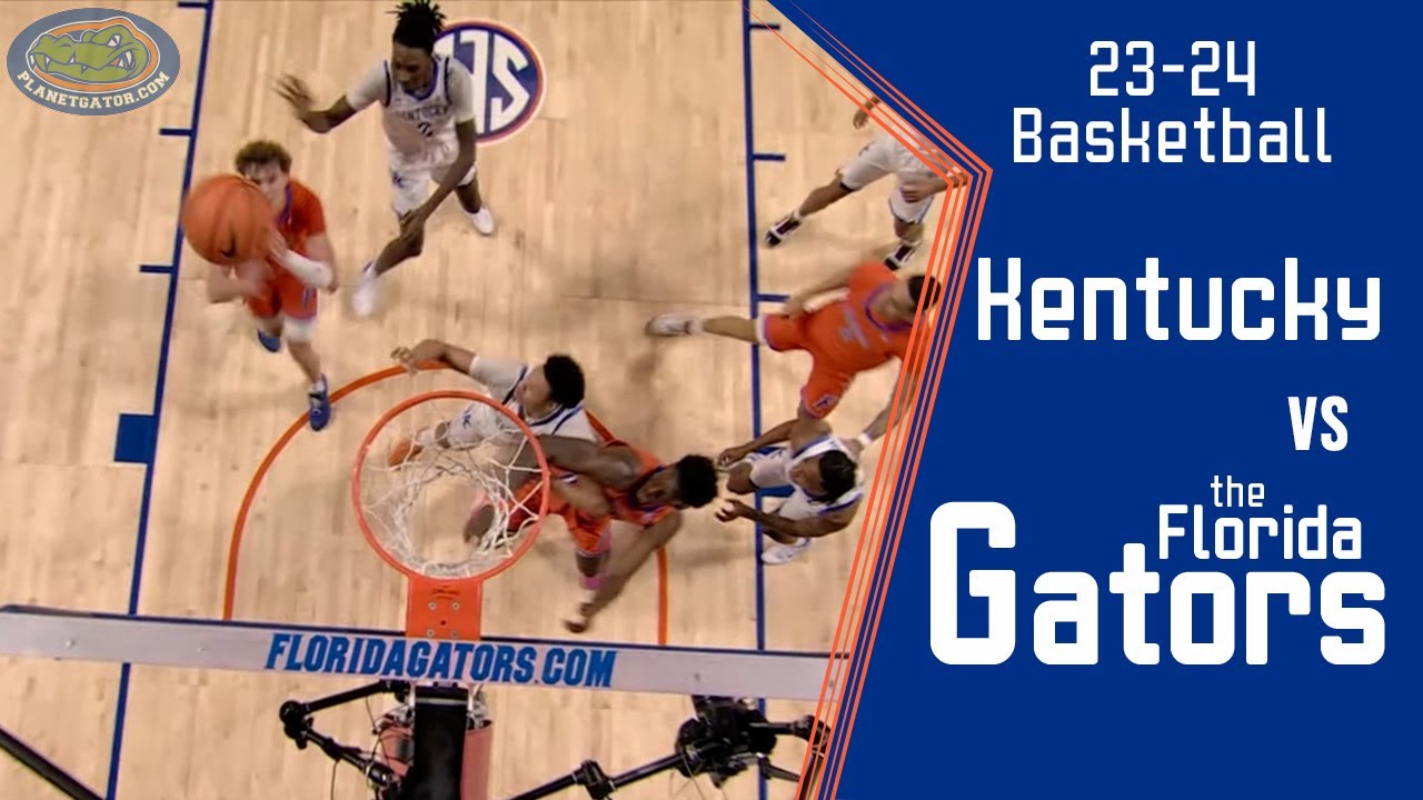 23-24 Kentucky vs Florida Basketball: Uninterrupted Full Game Playback