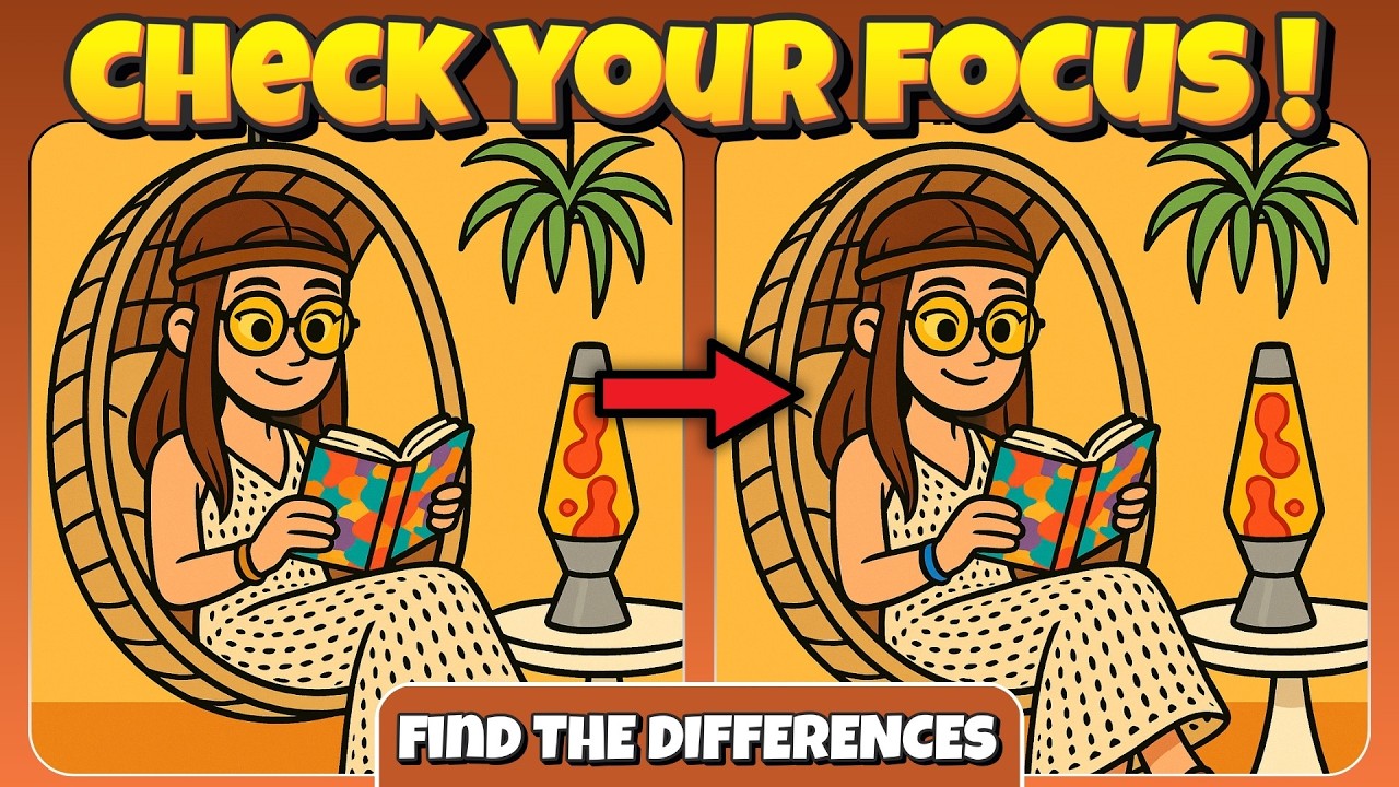 🦊Spot the Difference: Only a GENIUS finds the 3 differences in 90s! 🧠