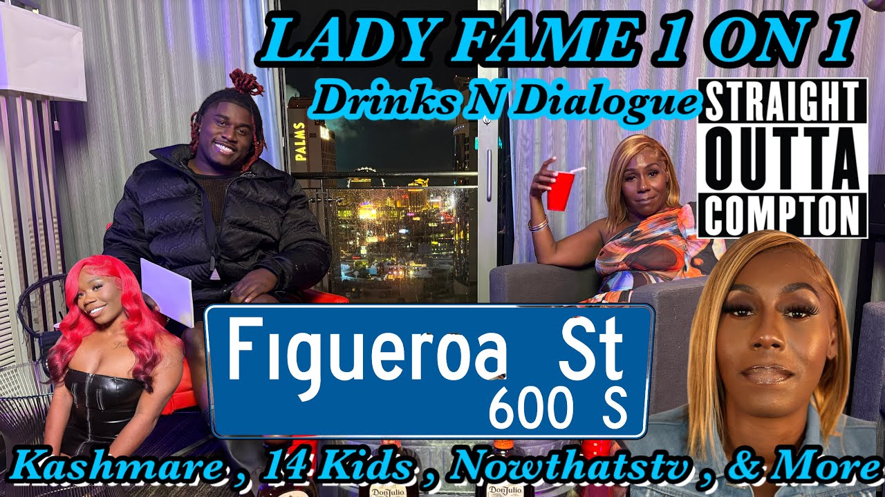 Drinks N Dialogue EP 2 / PART 1 / Lady Fame (kashmere mom)