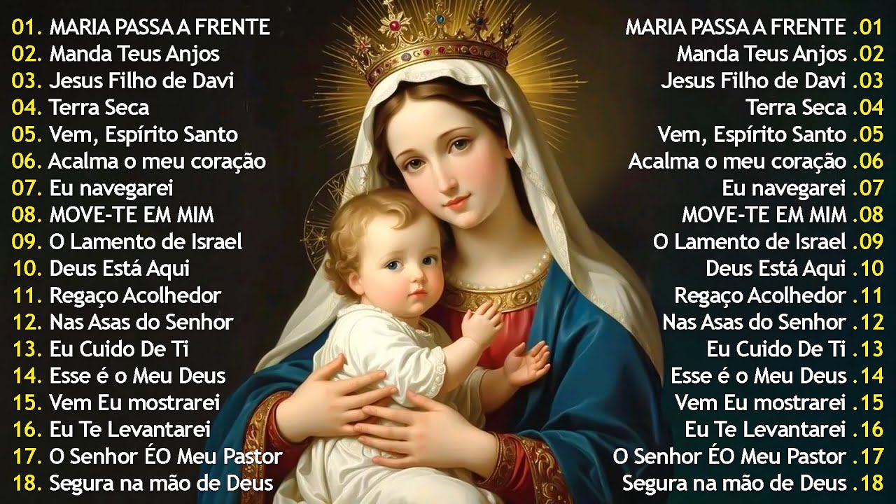 Canções Católicas Que Despertam o Espírito | Clássicos Sagrados | Manda Teus Anjos e Proteção Divina