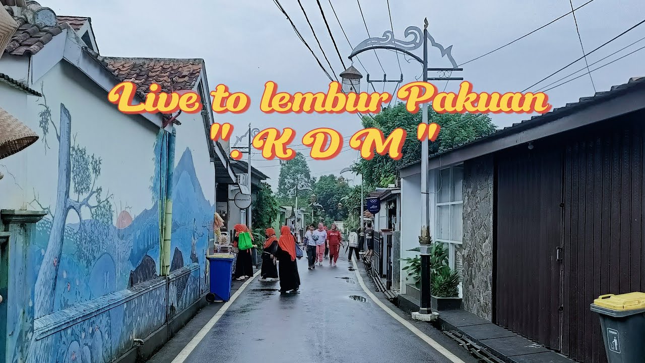 ADE KUSNANDAR CHENNEL sedang live sekarang to lembur Pakuan 