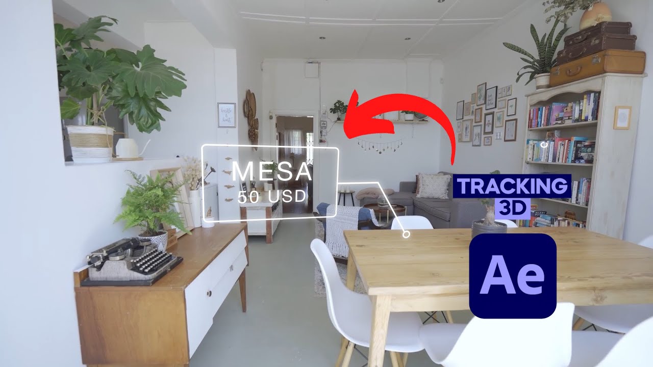 C&oacute;mo hacer un TRACKING 3D (F&Aacute;CIL) Con After Effects | Tutorial en Espa&ntilde;ol