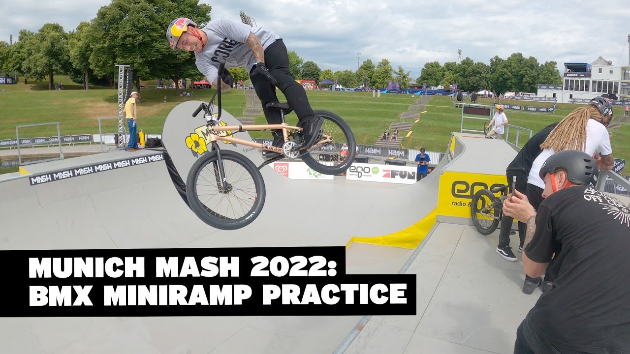 Munich Mash 2022 – BMX Miniramp Practice