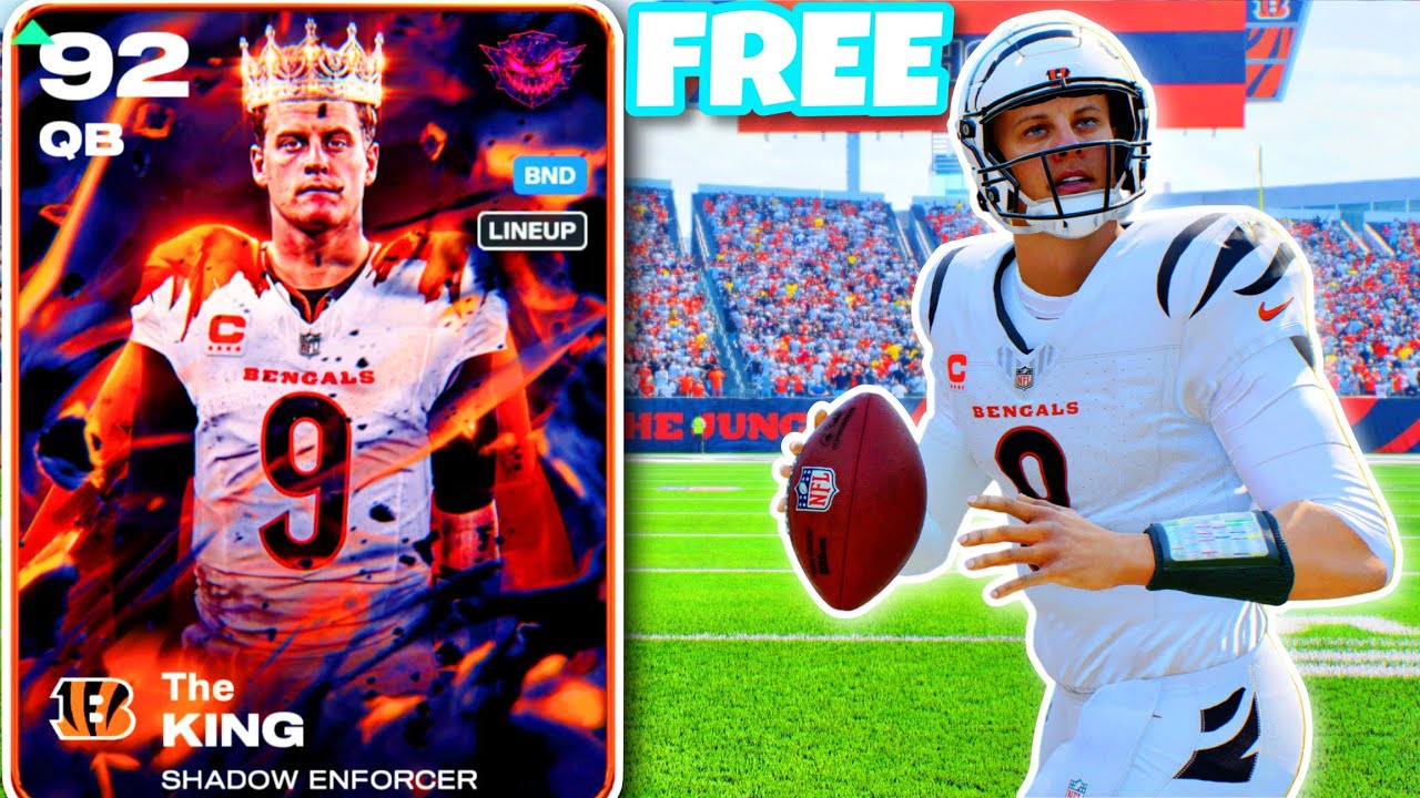 *БЕСПЛАТНО* 90-й Джо Берроу неудержим в Madden 26 Ultimate Team! Должен быть квотербек!?