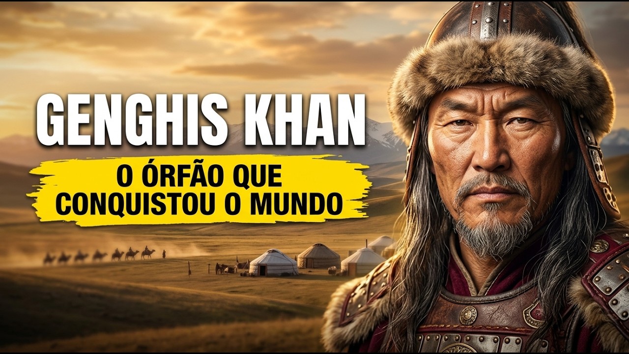 Gengis Khan: O órfão que construiu o maior império Documentário para Dormir