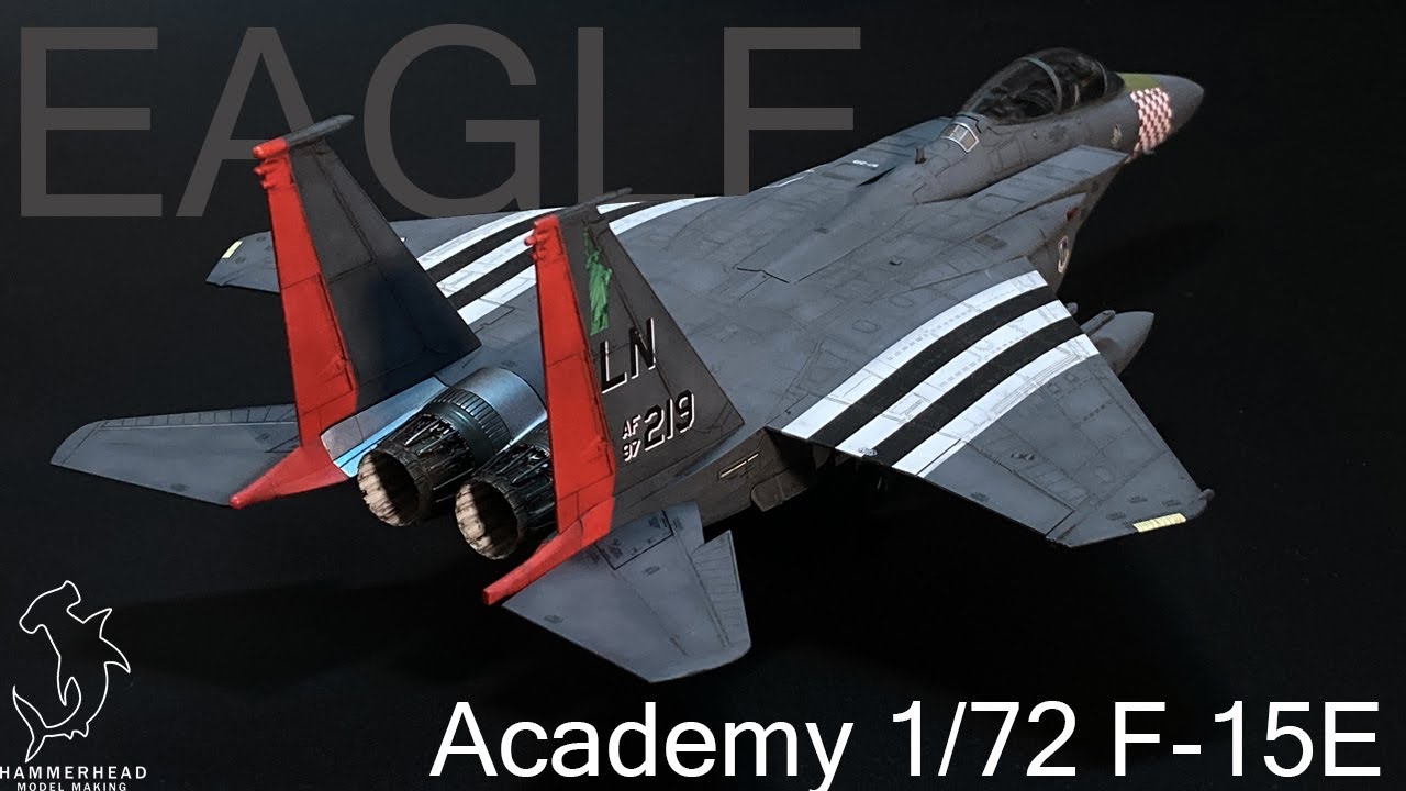 Academy 1/72 F-15E Full Build | D-Day Anniversary Markings