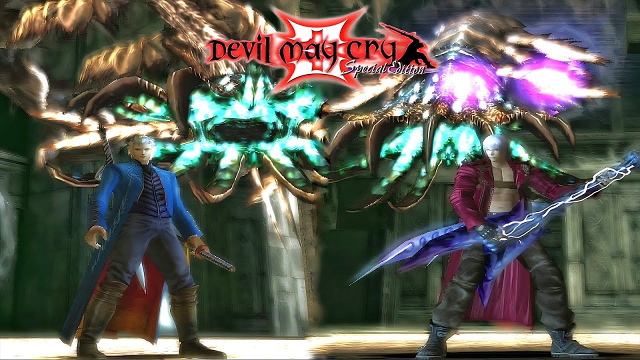 DMC 3 &ndash; DANTE & VERGIL vs GIGAPEDE (DMD / NO DAMAGE)