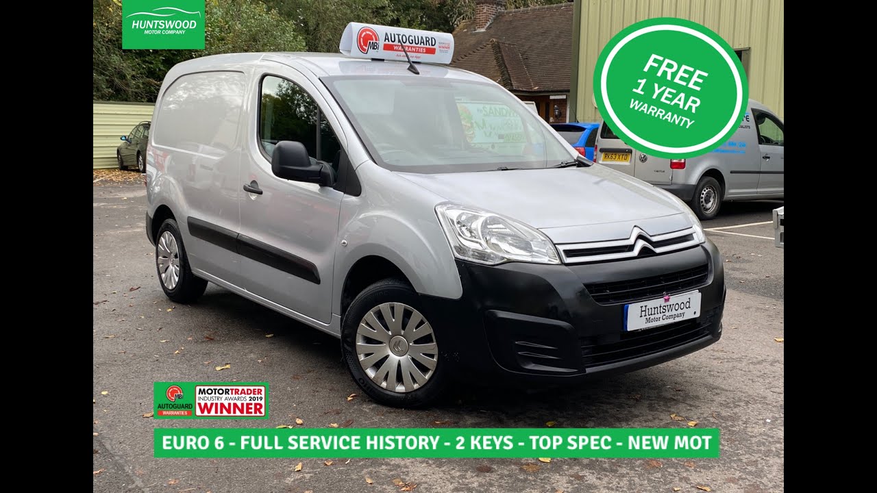 2017 CITROEN BERLINGO 1.6 BLUE HDI - EURO 6 - 100K