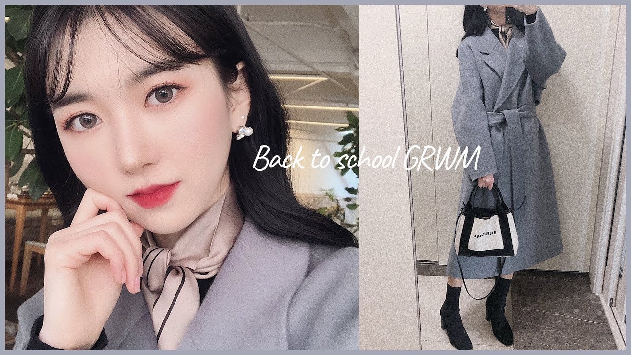 (ENG) 개강하는 날, 반말로 같이 준비해요! 복학 겟레디 Back to school GRWM | Minjeong Park