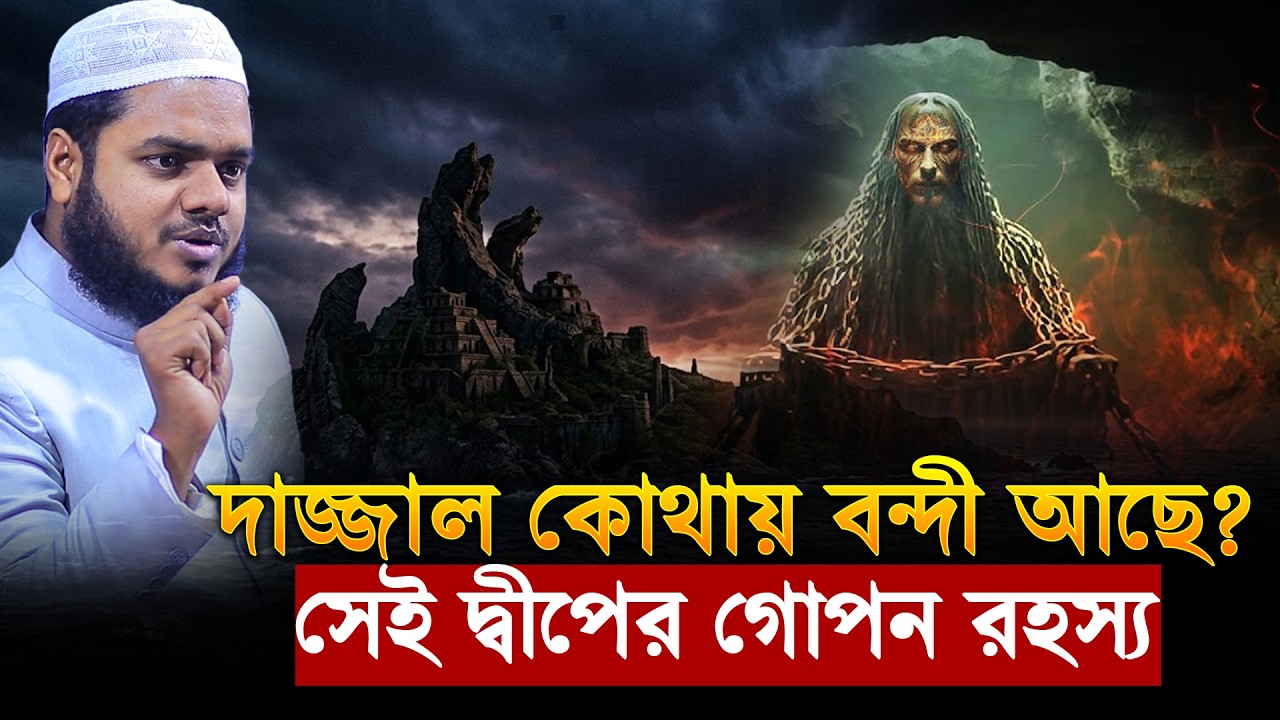 দা'জ্জাল কোথায় বন্দী আছে? সেই দ্বীপের গোপন রহস্য│Abdullah Bin Abdur Razzak