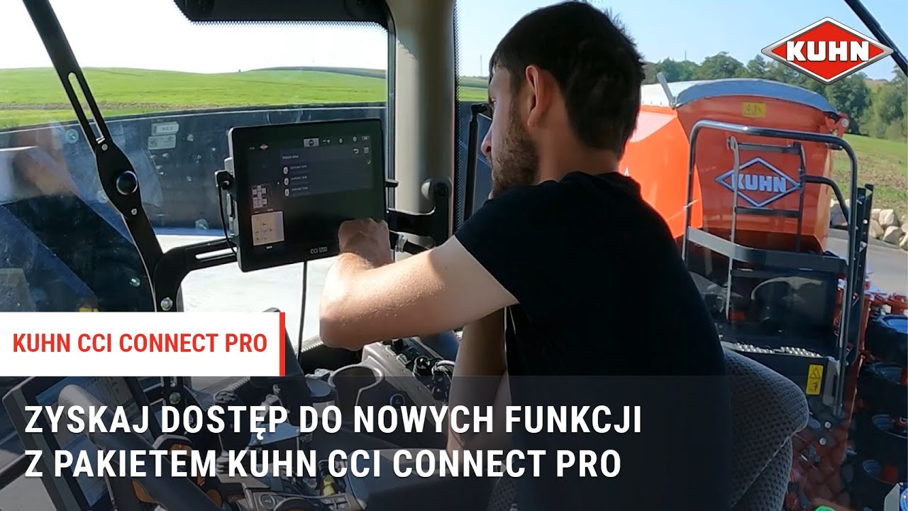 Jakie możliwości daje podłączenie terminala? 🤔 KUHN CCI CONNECT PRO