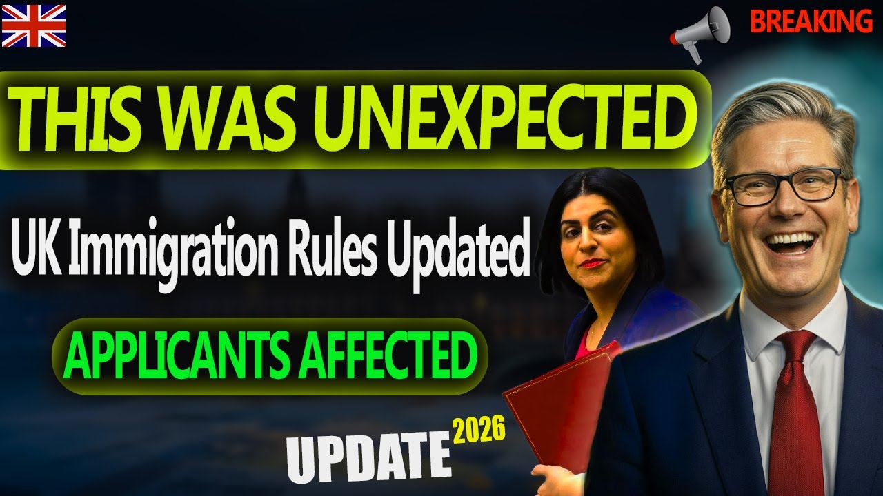 DON’T APPLY YET 🚨 UK Immigration 2026: Major Visa Rule Changes Every Applicant Must Know