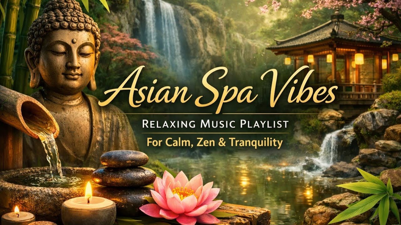 Asian Spa Vibes · Relaxing Music Playlist for Calm, Zen & Tranquility