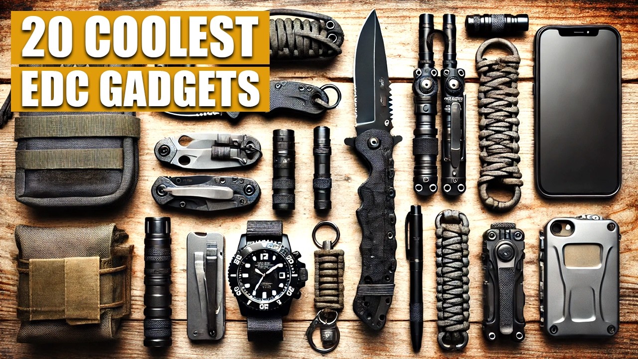 20 Coolest EDC Gadgets That Are Worth Buying | Everyday Carry Gear 2024