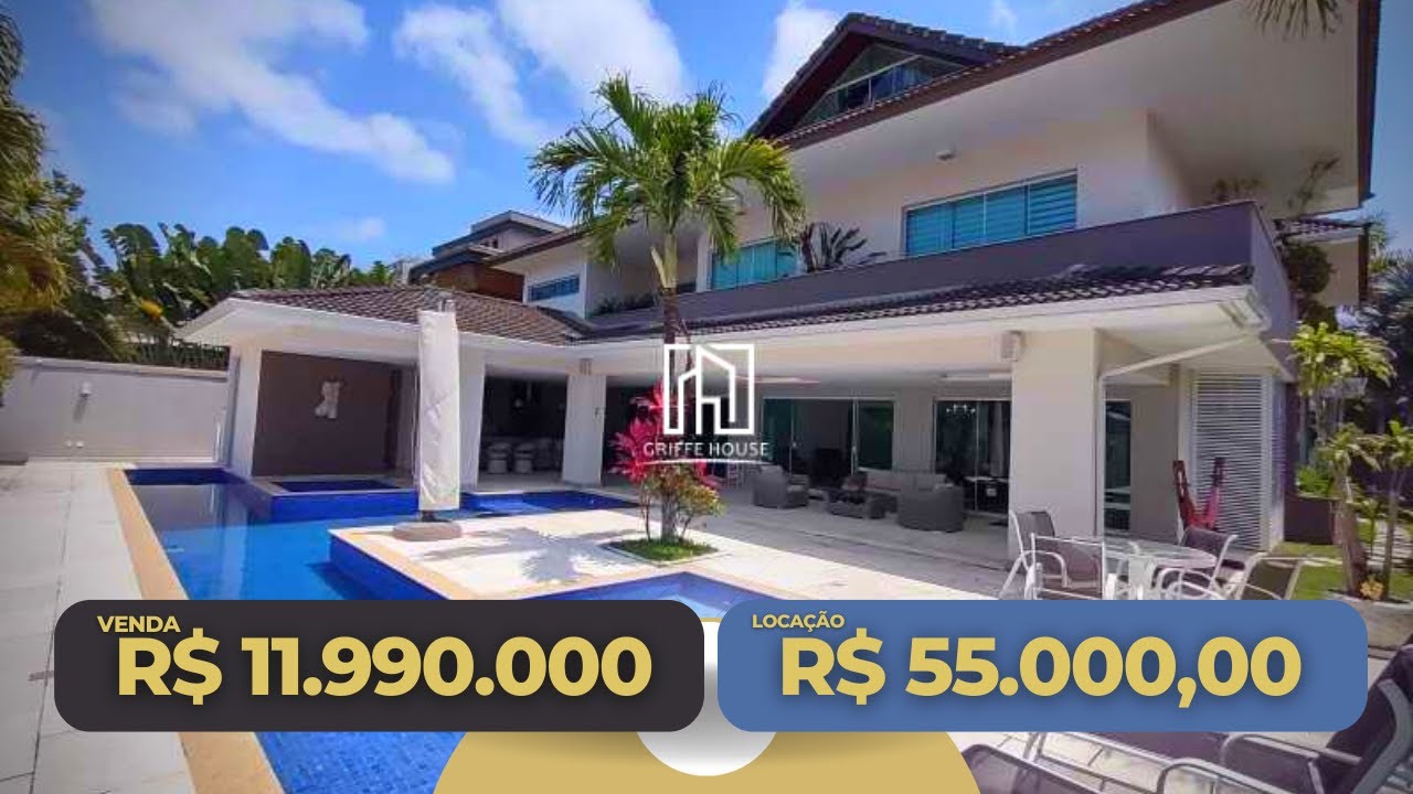 💎 TOUR EM UMA CASA DE ALTO PADR&Atilde;O na Barra da Tijuca, Rio de Janeiro - RJ | Griffe House