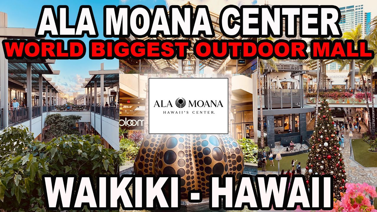 e.21 - ALA MOANA CENTER - World Biggest Outdoor Mall, Yayoi Kusama, The Pumpkin
