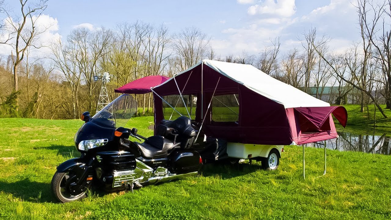 10 Motorcycle Camper Trailer Designed for Motorcycle Touring