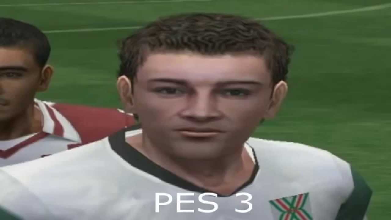 CRISTIANO RONALDO (CR7) FROM PES 3 TO PES 2015 - FACE EVOLUTION (HD)