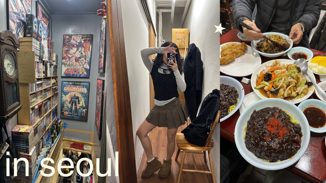 life in seoul ★ | vintage shopping, best places to eat, running around the city