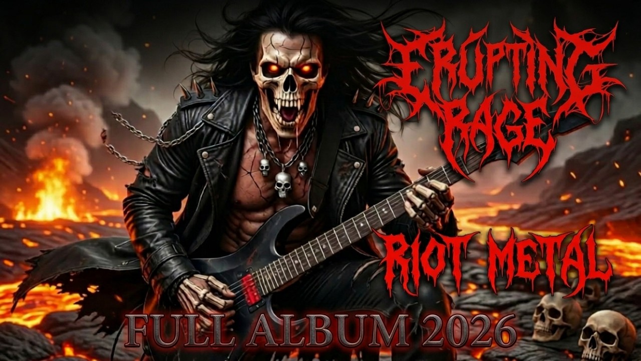 ERUPTING RAGE - RIOT METAL ENTERTAINMENT | PURE GUITAR RIFF | 100% DEATH METAL | HARD ROCK