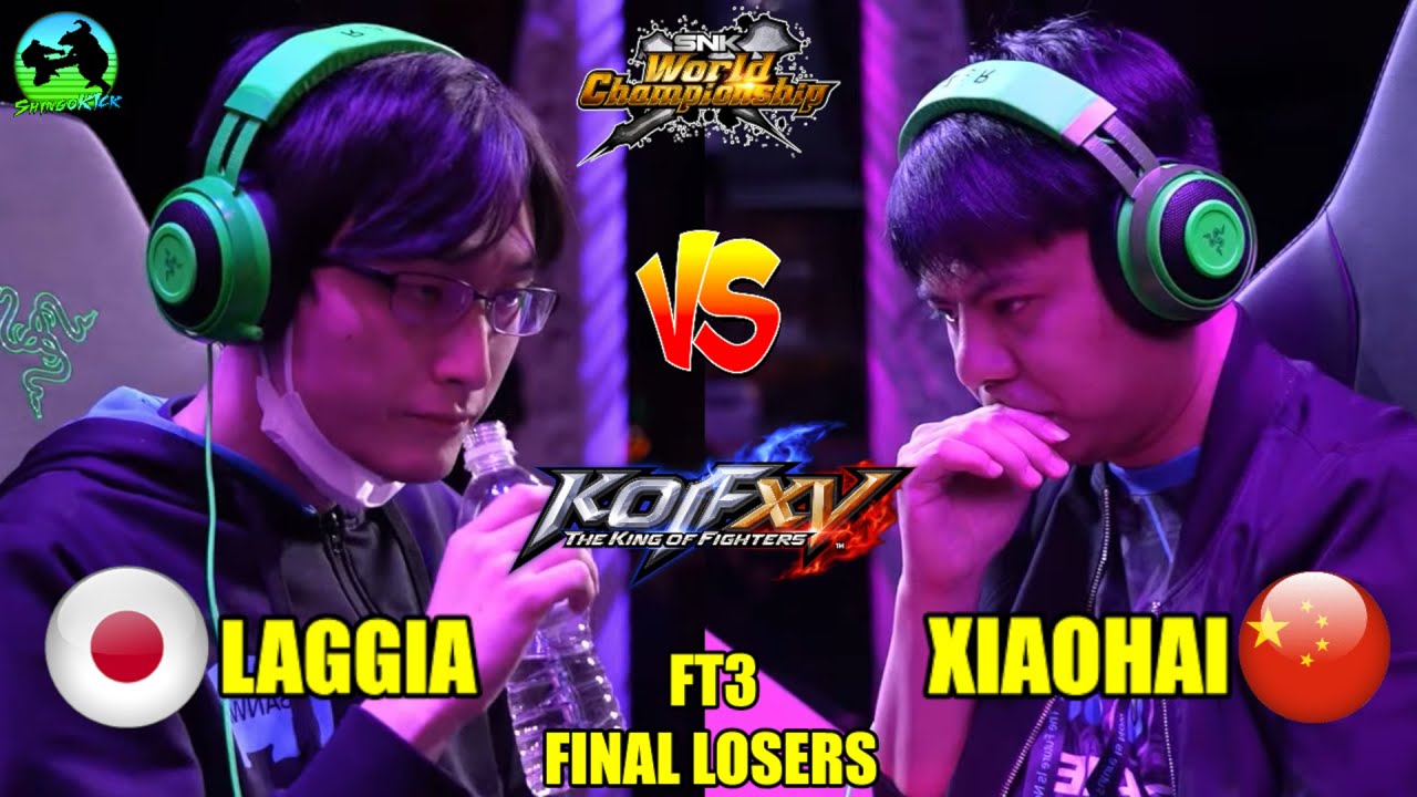 // KOF XV //🇯🇵LAGGIA🇯🇵🆚🇨🇳XIAOHAI🇨🇳 FT3 FINAL LOSERS TORNEO MUNDIAL SWC 2024