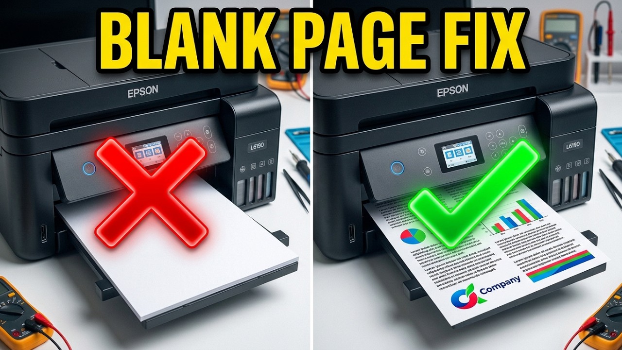 how to fix epson l6190 not printing