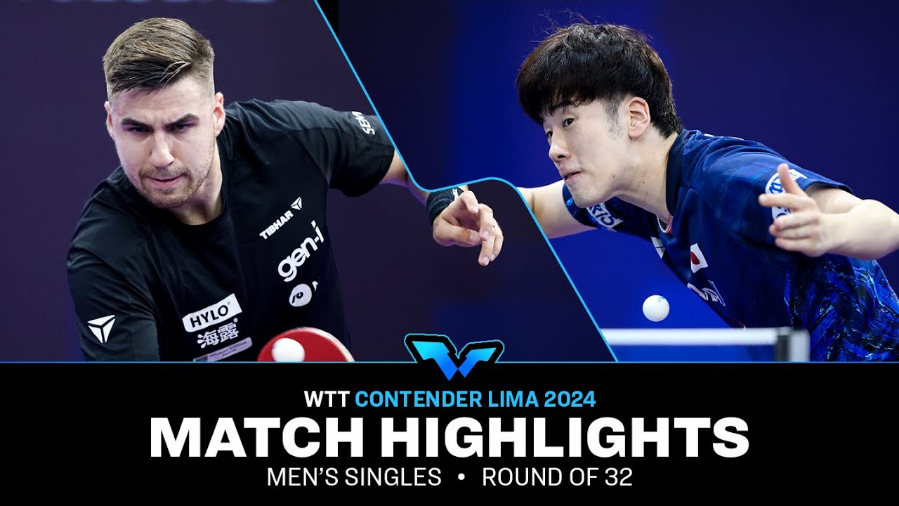 Darko Jorgic vs Ryoichi Yoshiyama | MS R32 | WTT Contender Lima 2024