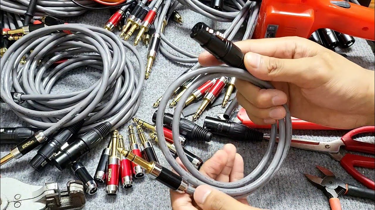 Chia sẻ cách tự hàn dây Canon ra 6 ly Stereo tại nhà đơn giản đúng kỹ thuật