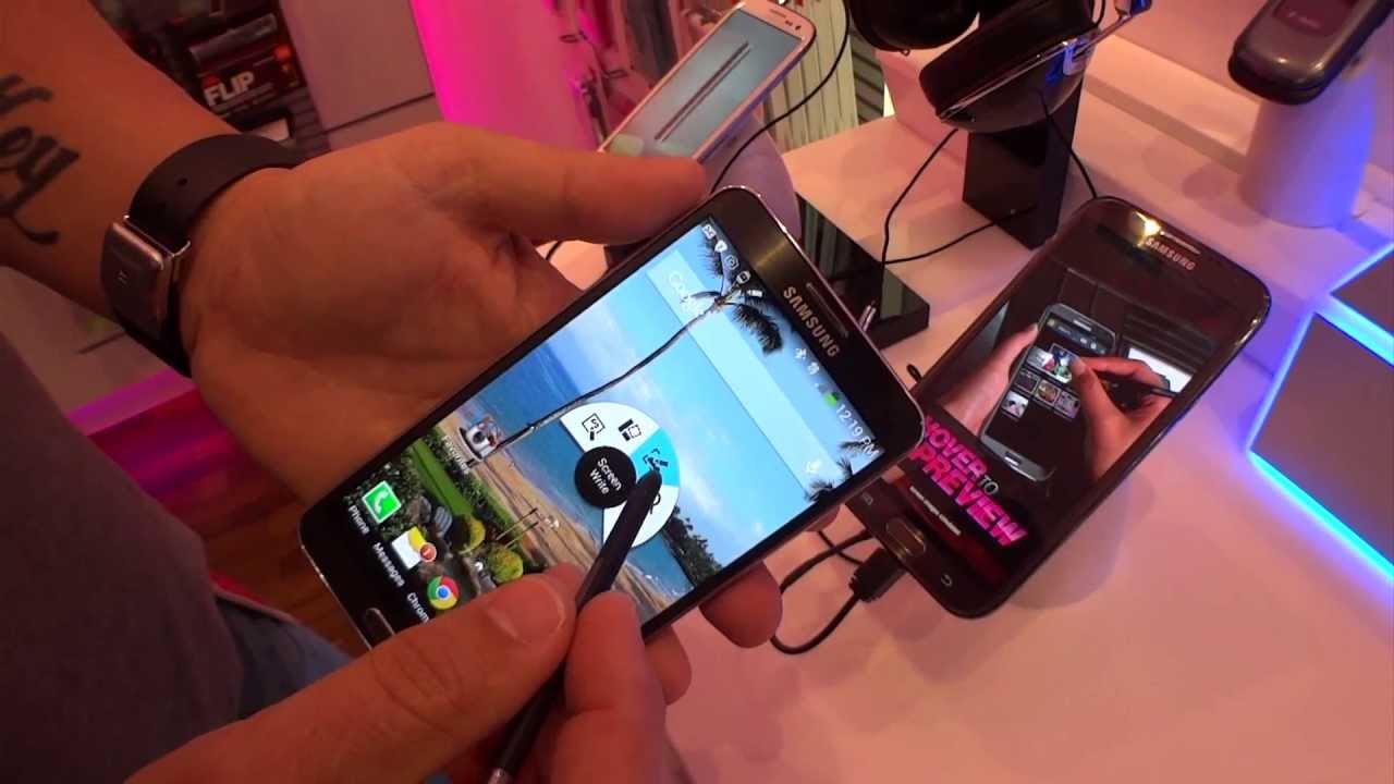 Samsung Galaxy Note 3 Demo Hands-on (Vs. Note 2, Unboxing)
