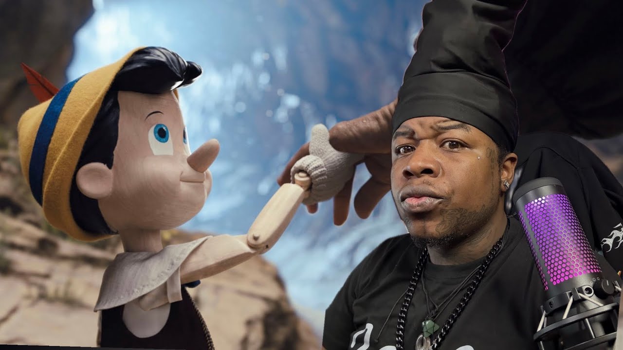 Pinocchio Wasnt A CARTOON HE was A MESSAGE [ Child Hood RUINED ]