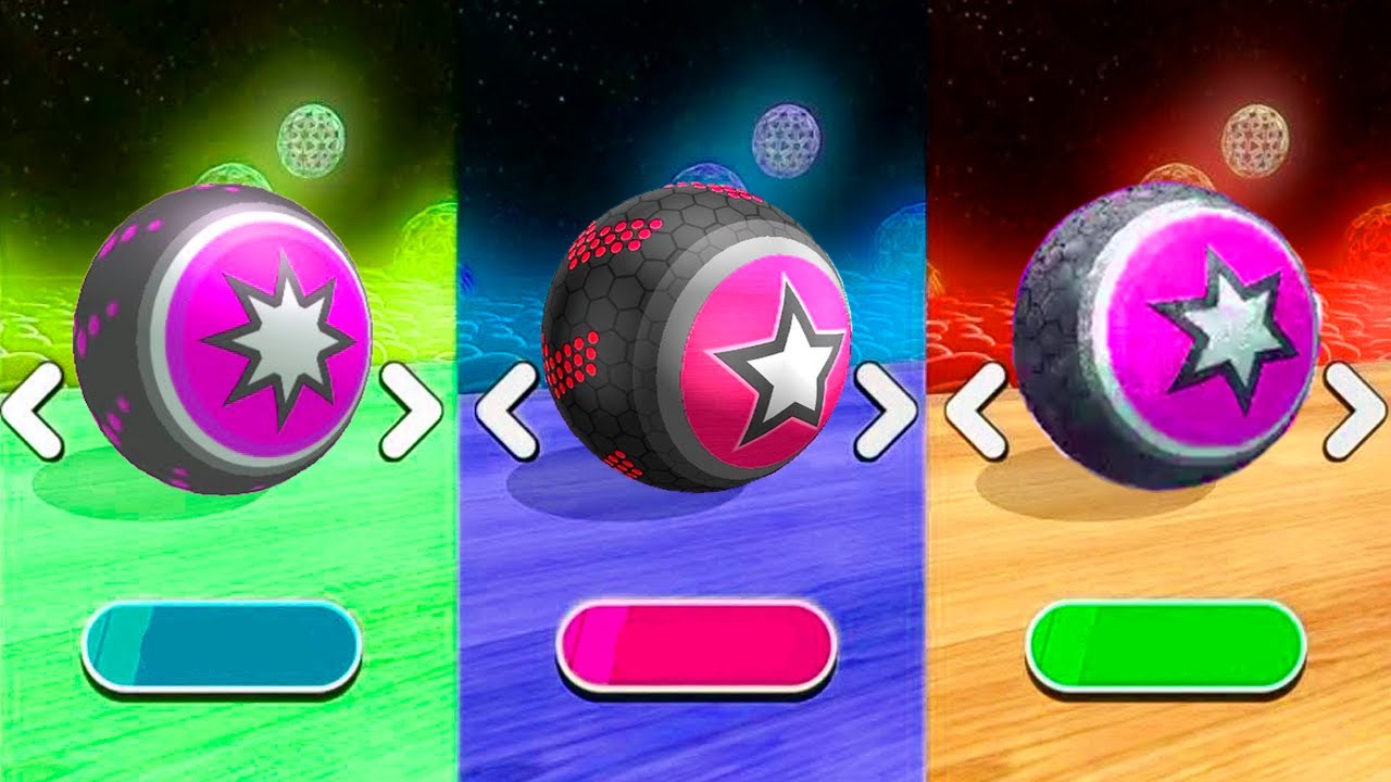 Rollance vs Going Balls vs Action Balls - Which Star Pink Ball Will Fall Last? Race-531