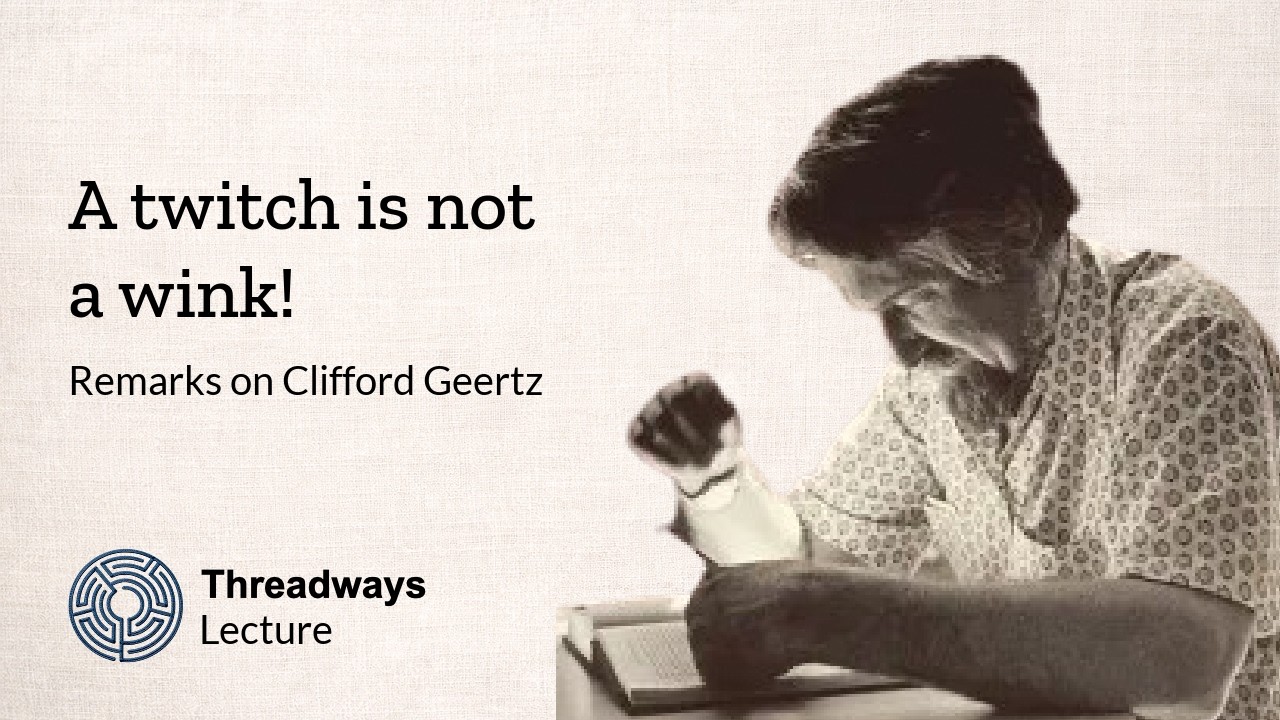A twitch is not a wink! Geertz's interpretive account of religion