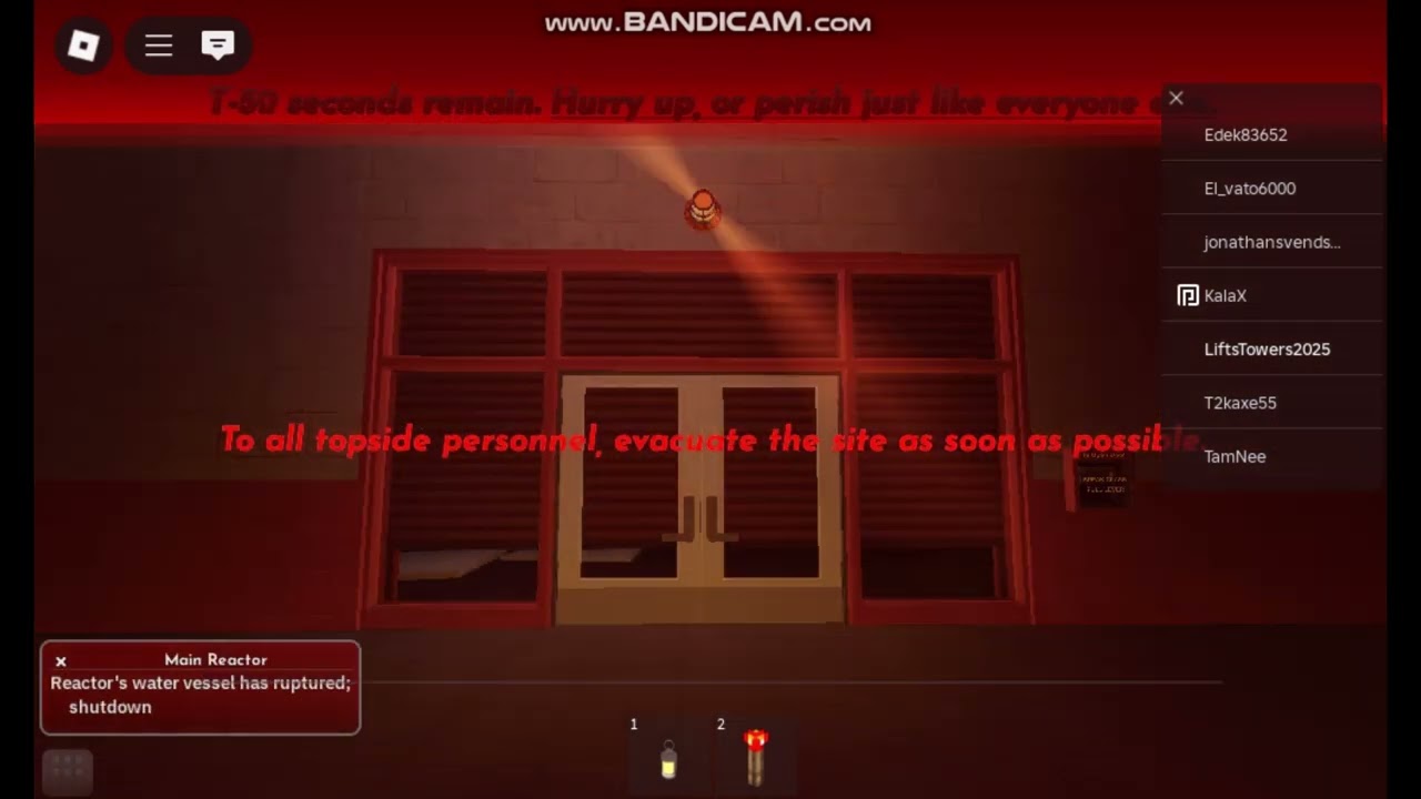 Safety Shelter has Reactor explosion