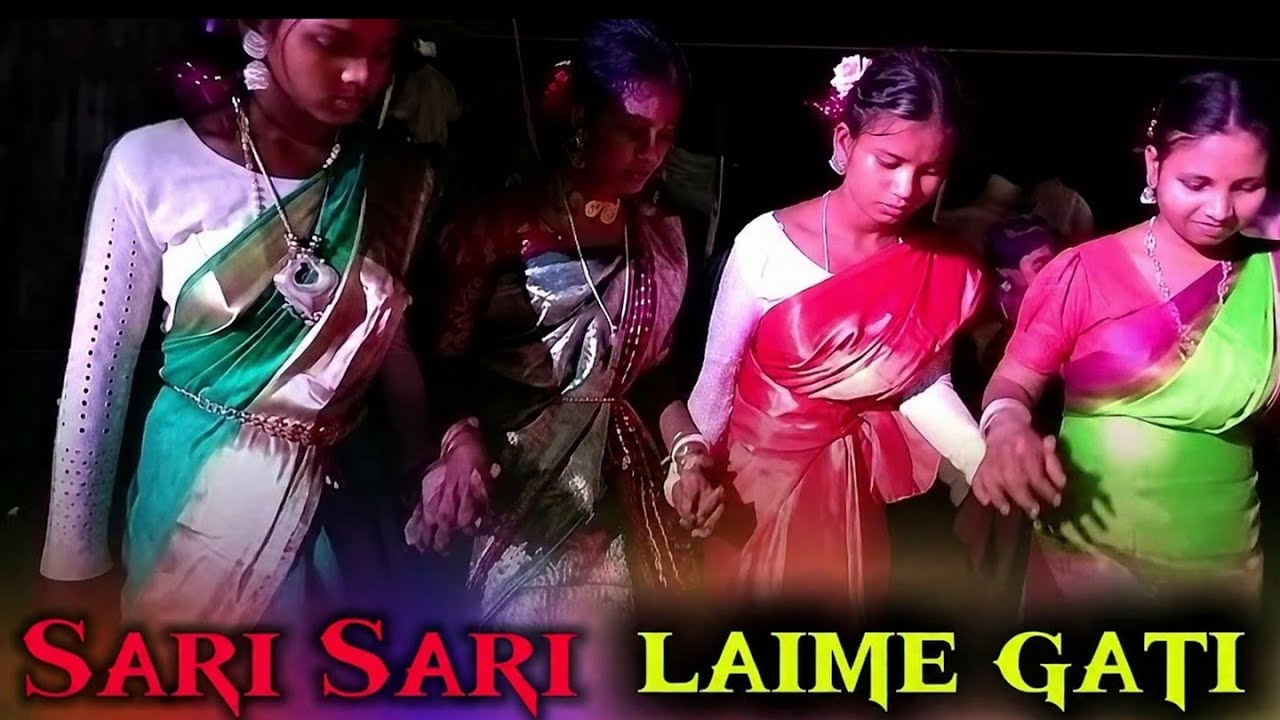 sari sari laime gati// santali Bapla Orchestra dance video//santali dong song 