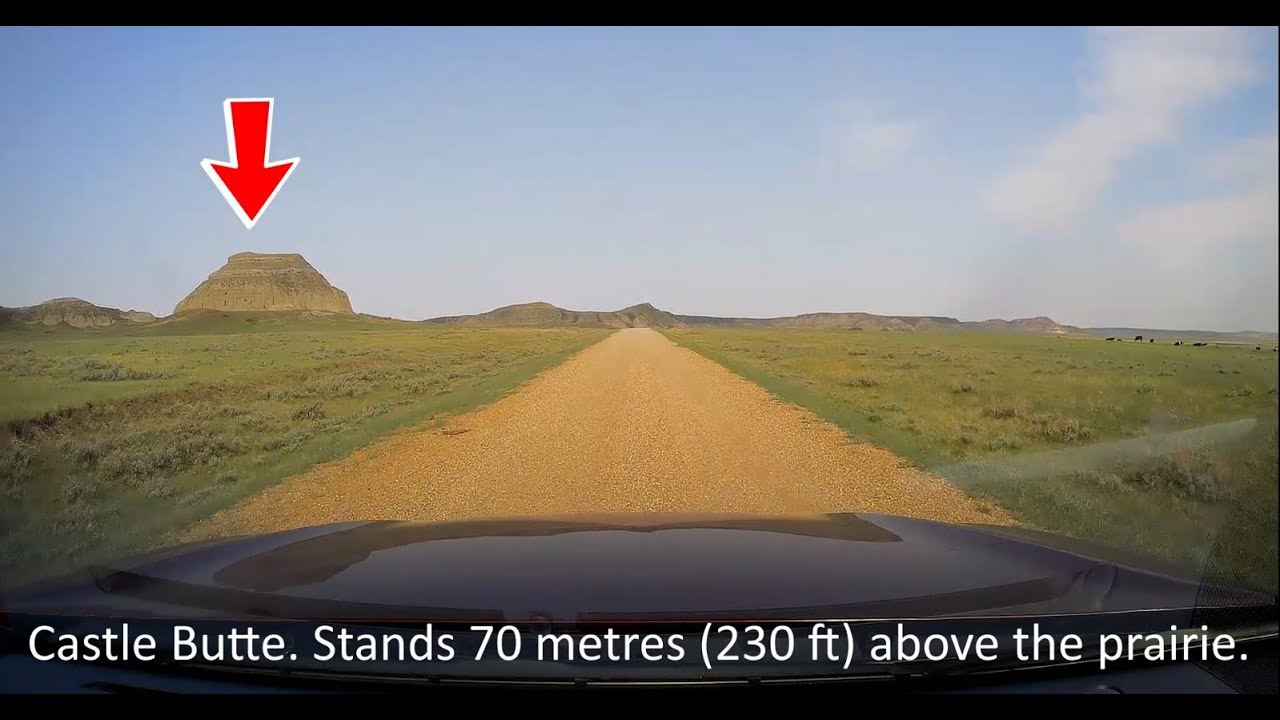 19E8: Day 8: Badlands and salt lakes, from Ogema to Gull Lake, Saskatchewan.