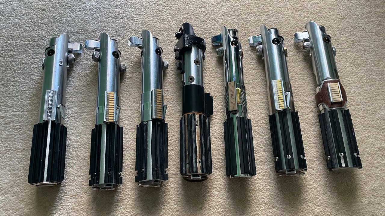 Skywalker Lightsaber collection (Graflex, Aniflex, Reyflex etc)