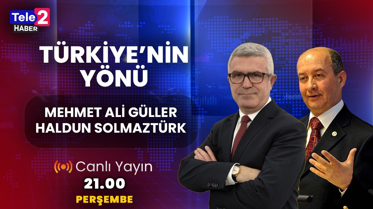 #CANLI Mehmet Ali Güller ve Haldun Solmaztürk ile Türkiye'nin Yönü (22 Ocak 2026)