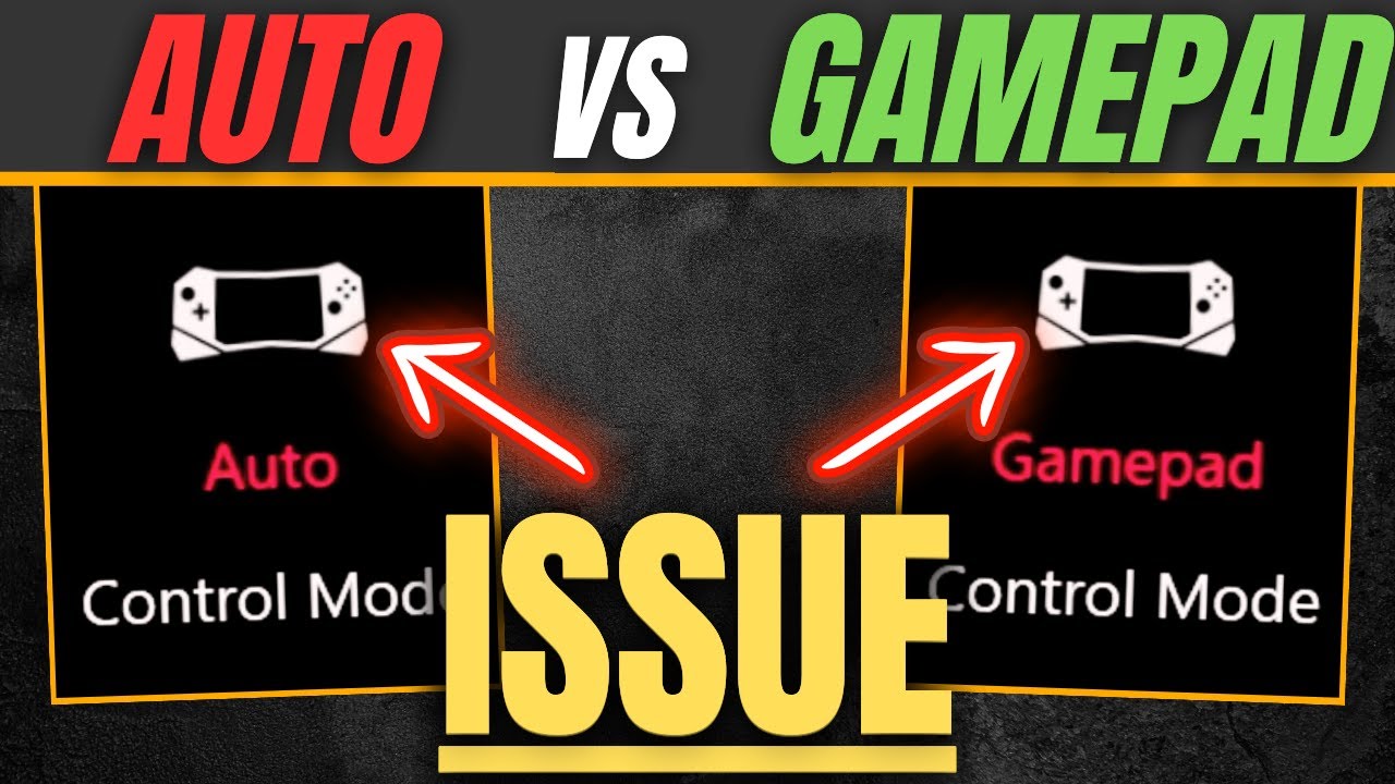 ROG Ally | AUTO vs GAMEPAD (Not the same)