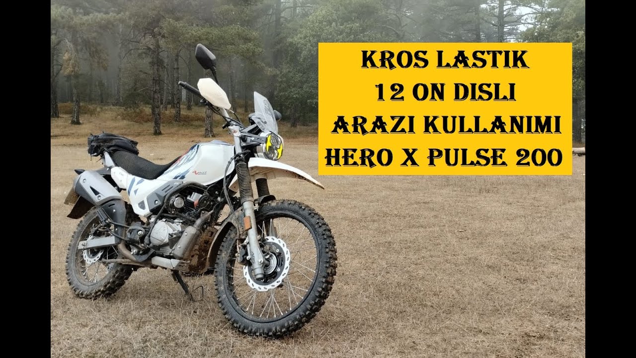 Kros Lastik ve Kros Dişlisi İzlenimlerim | Hero X Pulse 200