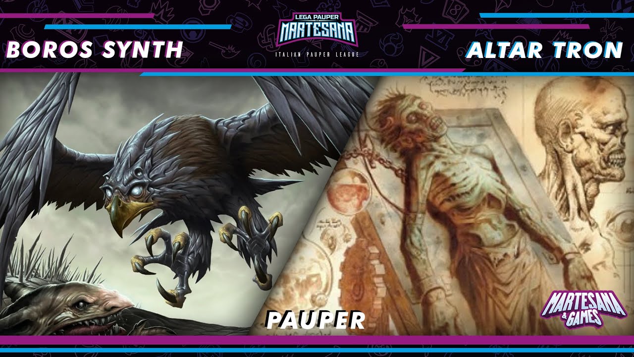 MTG PAUPER - Boros Synth vs Altar Tron - LPMartesana