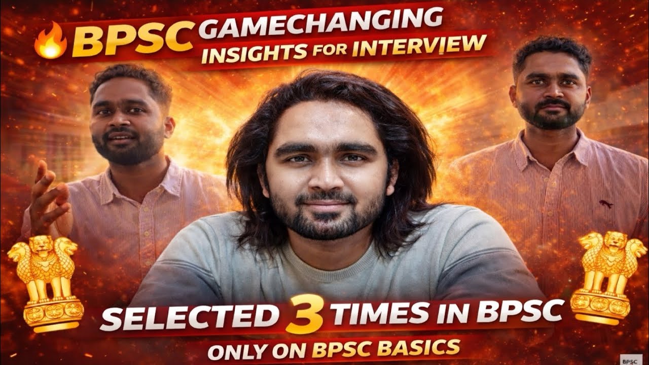 Shiv Shankar Azad:3 BPSC Interview Experiences | Selected Twice | appearing in 70th Interview #bpsc