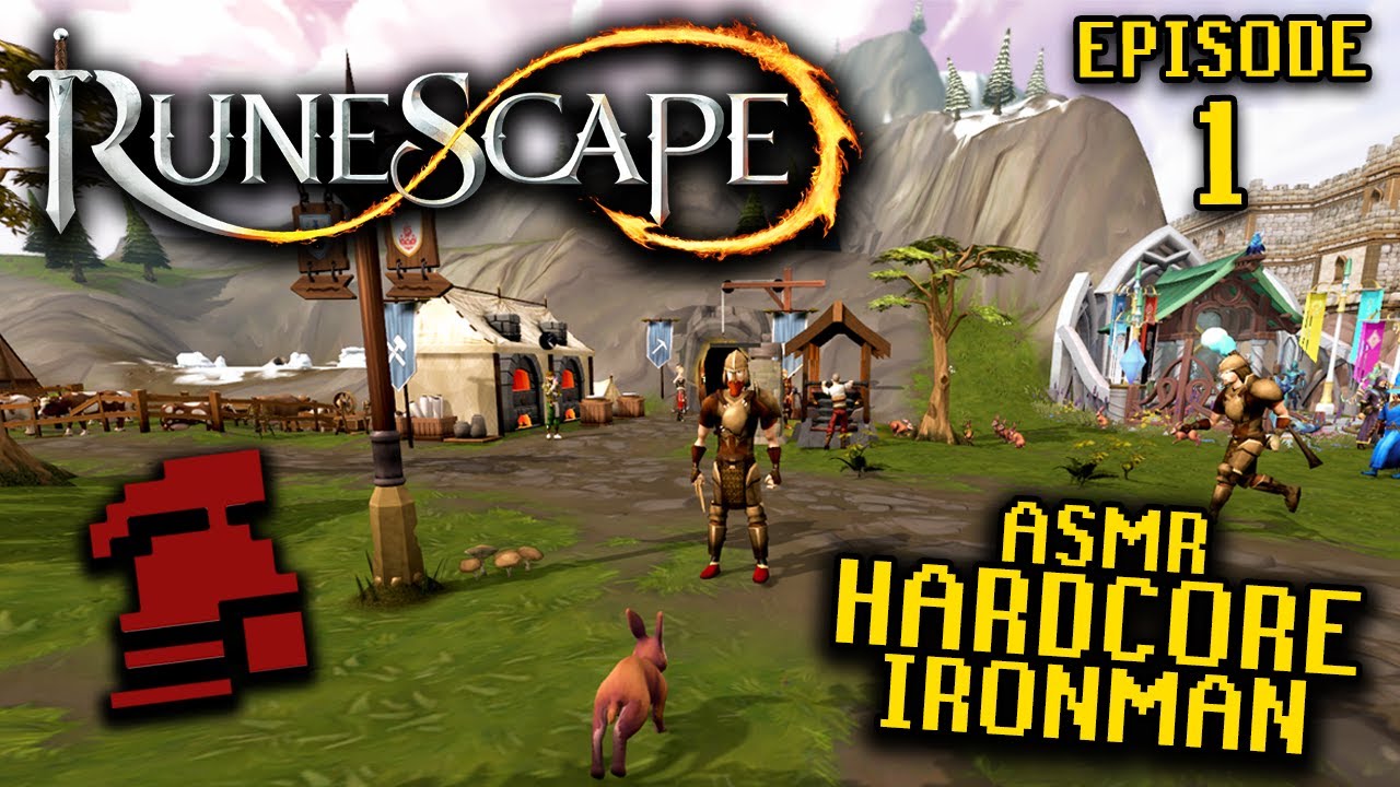 [ASMR] Hardcore Ironman RuneScape | Episode 1 | A New World