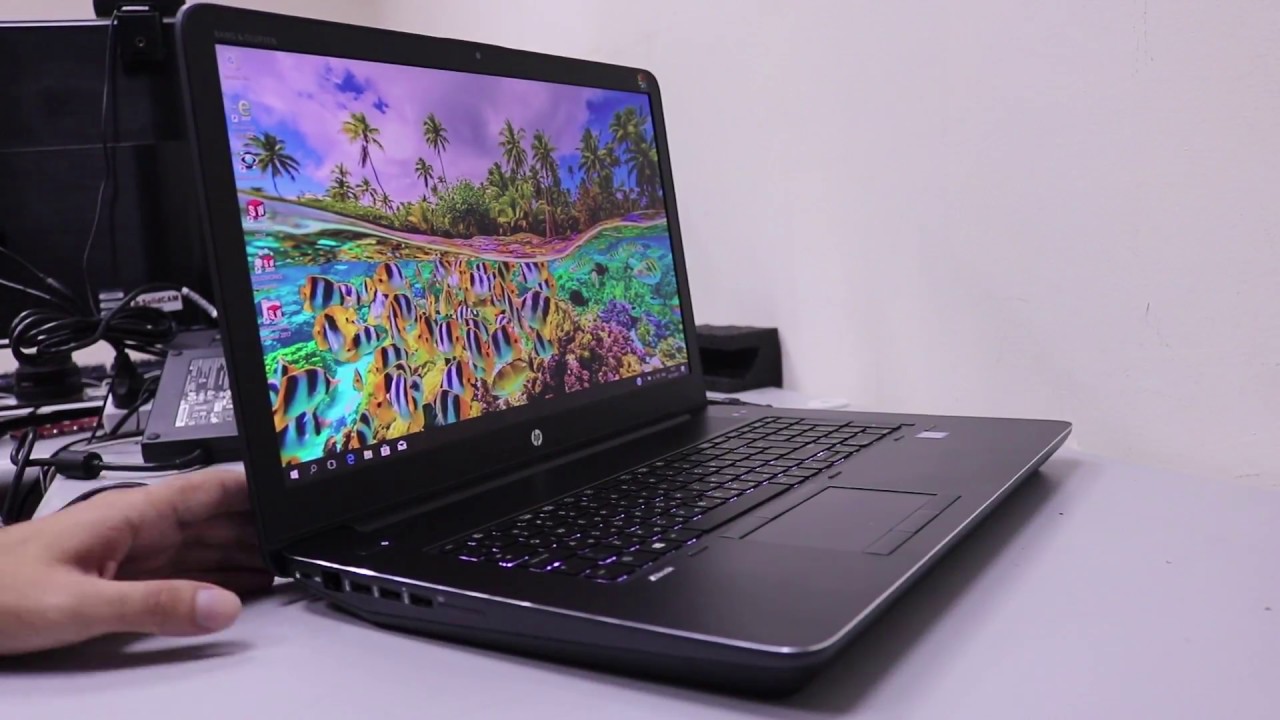 HP ZBook 17 G4 Unboxing and SolidWorks 2017 benchmark