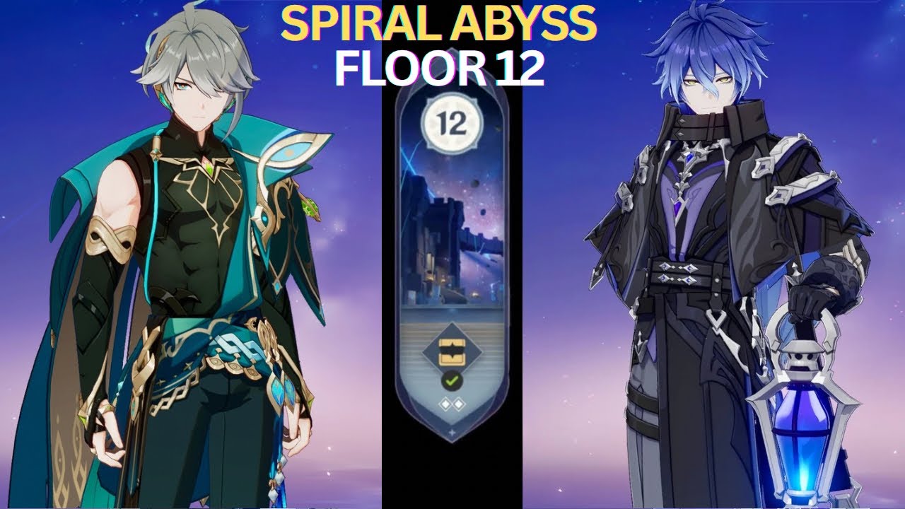 C0 Alhaitham Hyperbloom & C0 Flins Lunar Charge | Spiral Abyss Luna II Floor 12 | Genshin Impact