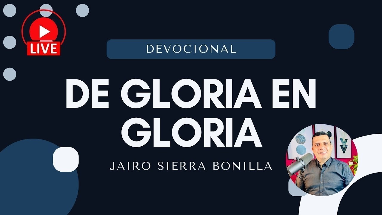 Mi Devocional Hoy (#1727) &ndash; De Gloria en Gloria | Viernes 16 de Enero  de 2026