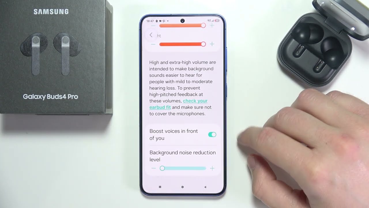 Galaxy Buds 4 Pro: How to Improve Ambient Sound