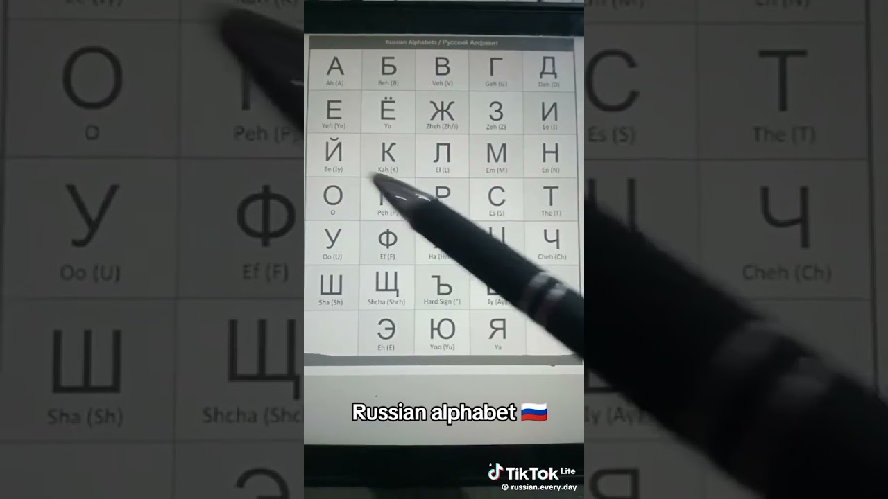 apprenez l'alphabet russe en chantant, plus facile à maîtriser 😊