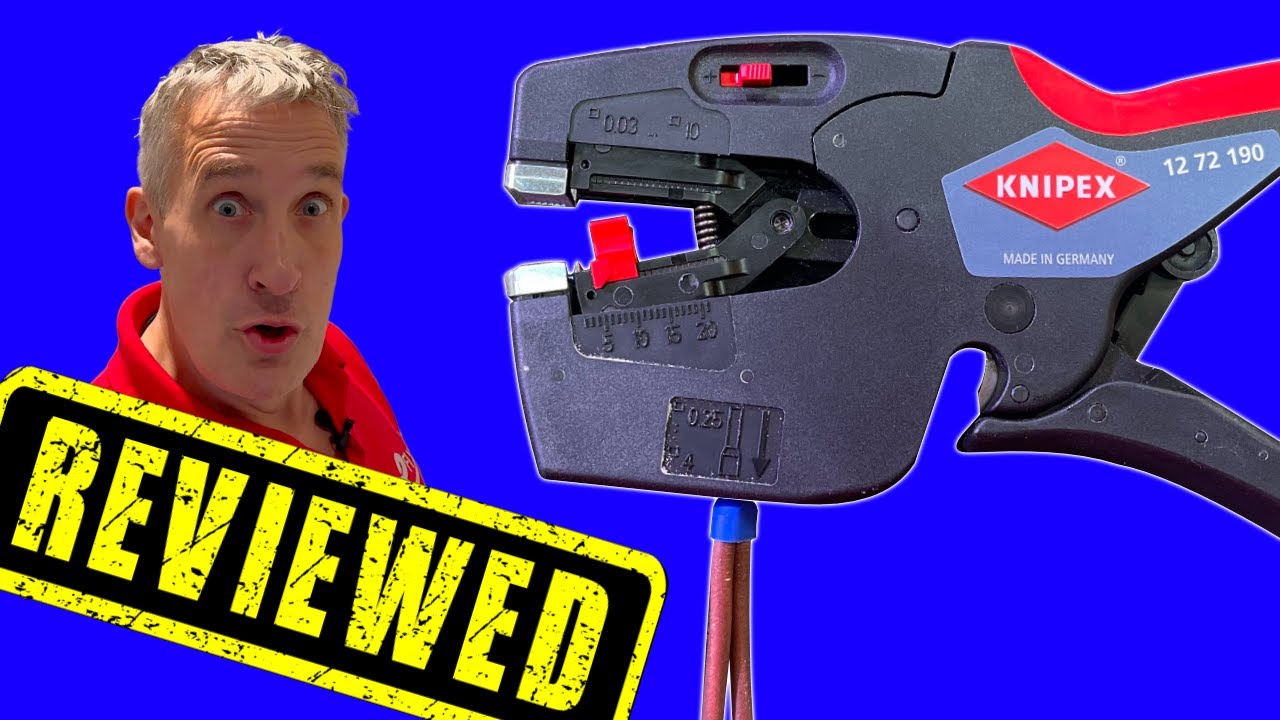 Что скрыто внутри этого НОВОГО инструмента для зачистки проводов KNIPEX NEXSTRIP?